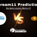 STR vs SCO Dream11 Team Today: Big Bash League Match 27, STR vs SCO Match Prediction, Fantasy Picks 