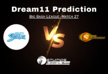 STR vs SCO Dream11 Team Today: Big Bash League Match 27, STR vs SCO Match Prediction, Fantasy Picks STR vs SCO Dream11 Team Today