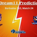 TIT vs VOY Dream11 Prediction: Voyagers vs Titans Match Preview, Pitch Report, Playing 11, Injury Report, for Barbados T10 2023, Match 24