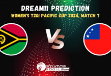 VAN-W vs SAM-W Dream11 Prediction, Women’s T20I Pacific Cup 2024, Match 7, Small League Must Picks, Pitch Report, Injury Updates, Fantasy Tips, VAN-W vs SAM-W Dream 11 VAN-W vs SAM-W Dream11 Prediction