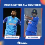 Shivam Dube vs Hardik Pandya: Who is better all-rounder for India?