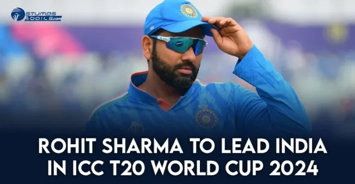Who will lead team India in ICC T20 WC 2024