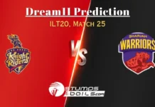 ABD vs SJH Dream11 Prediction Match 25, Fantasy Cricket Tips, Pitch Report, Injury and Updates, International League T20 2024 ABD vs SJH Dream11 Prediction