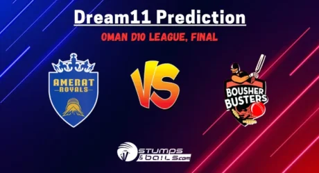 AMR vs BOB Dream11 Prediction Final: Oman D10 League Final, Fantasy Cricket Tips, AMR vs BOB Dream11 Team Today