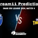 AMR vs QUT Dream11 Prediction: Oman D50 Match 4, Fantasy Cricket Tips, AMR vs QUT Fantasy Team Prediction