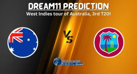 AUS vs WI Dream11 Prediction 3rd T20I: West Indies tour of Australia , Fantasy Cricket Tips, AUS vs WI 3rd T20I Playing 11, Pitch Report, Weather, Head to Head