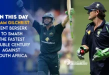 On this day: Adam Gilchrist went berserk to smash the fastest double century against South Africa Adam Gilchrist double century 2002
