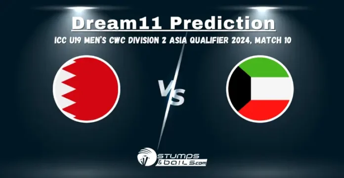 BAH-U19 vs KUW-U19 Dream11 Prediction