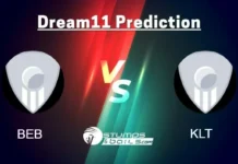 BEB vs KLT Dream11 Prediction: Belapur Blasters vs Kalyan Tuskers Match Preview Navi Mumbai Premier League T20, Playing 11, Injury Updates & Pitch Report, Match 18 BEB vs KLT Dream11 Prediction