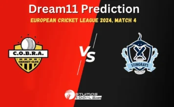COB vs SKA Dream11 Prediction: European Cricket League Match 4, Squads, COB vs SKA Fantasy Cricket Tips COB vs SKA Dream11 Prediction