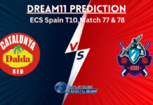 CRD vs CDG Dream11 Prediction: ECS Spain T10, Fantasy Cricket Tips, CRD vs CDG Match 77 & 78 Dream11 Team CRD vs CDG Dream11 Prediction