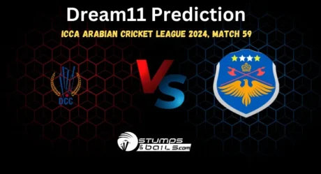 DCS vs GSTS Dream11 Prediction, ICCA Arabian T20 Cricket League 2024, Match 59, Small League Must Picks, Pitch Report, Injury Updates, Fantasy Tips, DCS vs GSTS Dream 11  