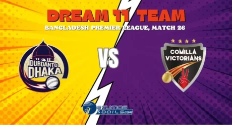 DD vs COV Dream11 Prediction, Bangladesh Premier League 2024, Match 26, Small League Must Picks, Pitch Report, Injury Updates, Fantasy Tips, DD vs COV Dream 11    