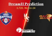 DUB vs GUL Dream11 Prediction: Dubai Capitals vs Gulf Giants Match Preview ILT20 T20 Match 24, Playing 11, Pitch Report, Weather Update DUB vs GUL Dream11 Prediction