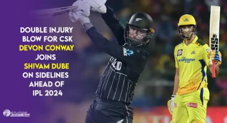 Double Injury Blow for CSK: Devon Conway Joins Shivam Dube on Sidelines Ahead of IPL 2024