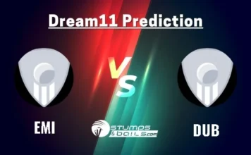 EMI vs DUB Dream11 Team Today, International League T20 2024, Final Match, Small League Must Picks, Pitch Report, Injury Updates, Fantasy Tips, EMI vs DUB Dream 11 EMI vs DUB Dream11 Team