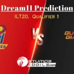 EMI vs GUL Dream11 Prediction Qualifier 1, Fantasy Cricket Tips, Pitch Report, Injury and Updates, International League T20 2024 