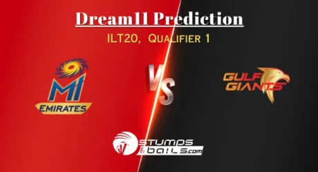 EMI vs GUL Dream11 Prediction Qualifier 1, Fantasy Cricket Tips, Pitch Report, Injury and Updates, International League T20 2024 