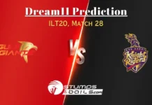 GUL vs ABD Dream11 Prediction Match 28, Fantasy Cricket Tips, Pitch Report, Injury and Updates, International League T20 2024 GUL vs ABD Dream11 Prediction