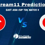 HK Vs JPN Dream11 Prediction, Hong Kong vs Japan Match Preview, Playing11, Pitch Report, Injury Report, East Asia Cup T20 Match 4