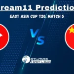 HK vs CHN Dream11 Prediction, HK vs CHN Dream11 Prediction Today Match 5, East Asia Cup T20 2024, Small League Must Picks, HK vs CHN Fantasy Cricket Tips For Match 5, Hong Kong vs China Dream11 Prediction, HK vs CHN Pitch Report