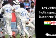 India squad for last three Tests vs England Live Updates: Virat Kholi to miss; Jasprit Bumrah; Mohd Siraj likely to return IND Squad for ENG final Test Match