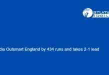India Outsmart England by 434 runs and takes 2-1 lead IND vs ENG 3rd Test Match Highlights