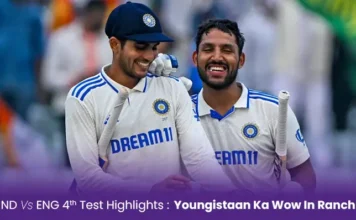 IND vs ENG 4th Test Highlights – Youngistaan ka wow in Ranchi, India beat England by 5 Wickets to secure series