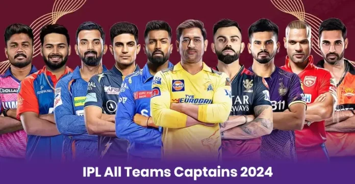 IPL Captains 2024
