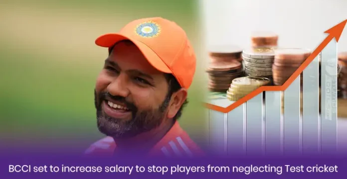 Indian Test Players to receive Salary Hike