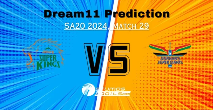 JSK vs DSG Dream11 Prediction