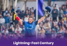 Namibia’s Jan Nicol Loftie-Eaton Shatters T20I Records with Lightning-Fast Century Namibia's Jan Nicol Loftie-Eaton Fastest T20I Hundred