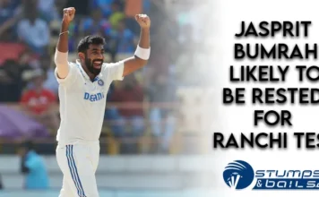 Jasprit Bumrah likely to be rested for Ranchi Test Jasprit Bumrah 4th Test