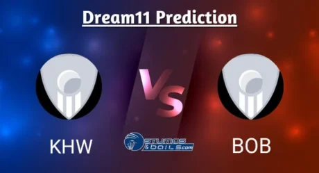 KHW vs BOB Dream11 Prediction, Khuwair Warriors vs Bousher Busters Match Preview, Player Injury Report, Pitch Report, Playing 11 for 24th Match of Oman D10 League 