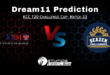 KRM vs SZN Dream11 Prediction: KCC T20 Challengers Cup Match 23, Fantasy Cricket Tips, KRM vs SZN Prediction KRM vs SZN Dream11 Prediction