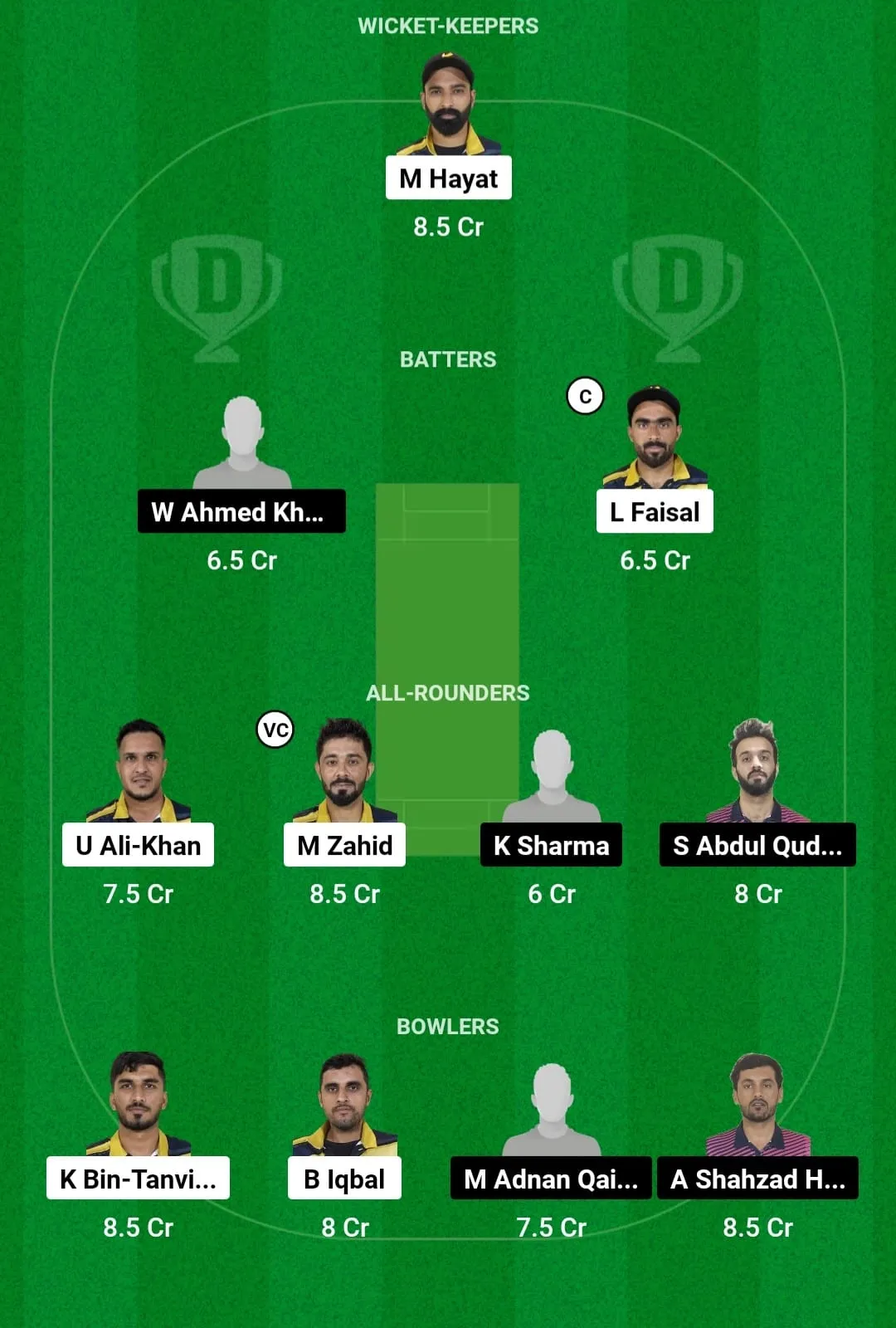 KWN vs DGA Dream11 Prediction