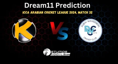 KWN vs DUW Dream11 Prediction, ICCA Arabian T20 Cricket League 2024, Match 32, Small League Must Picks, Pitch Report, Injury Updates, Fantasy Tips, KWN vs DUW Dream 11 