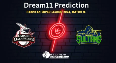 LAH vs MUL Dream 11 Prediction: Lahore Qalandars vs Multan Sultans Match Preview, Injury Reports, Playing 11, Pitch Report, Pakistan Super League Match 14