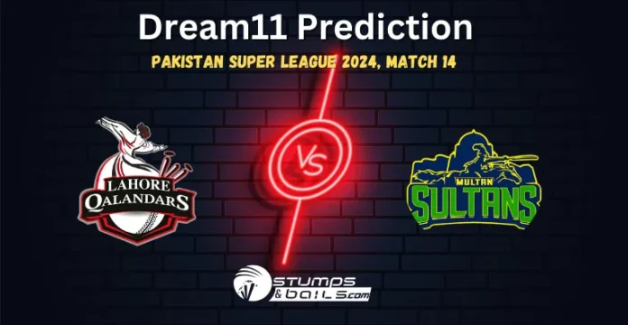 LAH vs MUL Dream11 Prediction