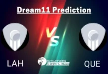 LAH vs QUE Dream11 Prediction Hindi Mein: प्लेइंग 11, हेड टू हेड आँकड़े, लाहौर बनाम क्वेटा फ़ैंटेसी क्रिकेट टिप्स हिंदी में, कप्तान और उप-कप्तान विकल्प LAH vs QUE Dream11 Prediction Hindi Mein