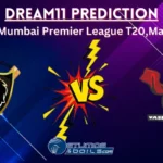 MBL vs VAW Dream11 Prediction: Mira Bhayander Lions vs Vashi Warriors Match Preview, Navi Mumbai Premier League 2024, Playing 11,  Pitch Report, Injury Report For Match 17