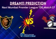 MBL vs VAW Dream11 Prediction: Mira Bhayander Lions vs Vashi Warriors Match Preview, Navi Mumbai Premier League 2024, Playing 11, Pitch Report, Injury Report For Match 17 MBL vs VAW Dream11 Prediction