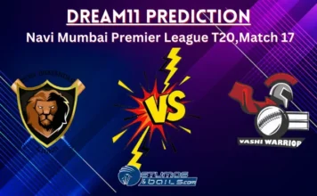 MBL vs VAW Dream11 Prediction: Mira Bhayander Lions vs Vashi Warriors Match Preview, Navi Mumbai Premier League 2024, Playing 11, Pitch Report, Injury Report For Match 17 MBL vs VAW Dream11 Prediction