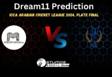 MEM vs DCS Dream11 Prediction: Mid-East Metals vs DCC Starlets Match Preview, Pitch Report, Playing 11, Injury Reports, ICCA Arabian Cricket League 2024, Plate Final MEM vs DCS Dream11 Prediction