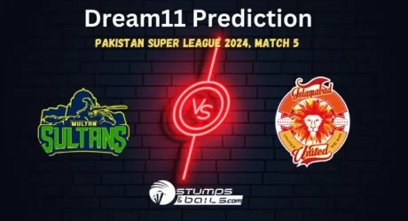 MUL vs ISL Dream11 Prediction: Multan Sultans vs Islamabad United Match Preview, Injury Report, Playing 11, Pitch Report, Match 05
