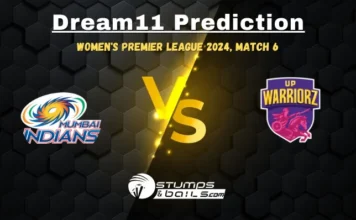MUM-W vs UP-W Dream11 Prediction Hindi Team: प्लेइंग इलेवन, पिच रिपोर्ट, हेड-टू-हेड आँकड़े, कप्तान और उप-कप्तान के विकल्प, कौन जीतेगा WPL मैच 6? MUM-W vs UP-W Dream11 Prediction Hindi Team