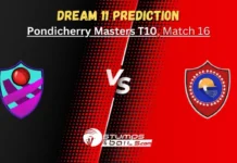 MXI vs PNXI Dream11 Prediction Today, Mahe XI vs Pondicherry North XI Match Preview, Pondicherry Masters T10 Match 16, Small League Must Picks, Pitch Report, Injury Updates, Match 16 MXI vs PNXI Dream11 Prediction Today