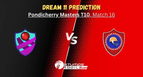 MXI vs PNXI Dream11 Prediction Today, Mahe XI vs Pondicherry North XI Match Preview, Pondicherry Masters T10 Match 16, Small League Must Picks, Pitch Report, Injury Updates, Match 16