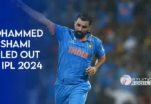 Mohammed Shami ruled out of IPL 2024 Mohammed Shami IPL