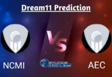 NCMI vs AEC Dream11 Prediction, Kuwait T20 Elite Cup 2024, Match 21, Small League Must Picks, Pitch Report, Injury Updates, Fantasy Tips, NCMI vs AEC Dream 11 NCMI vs AEC Dream11 Prediction